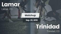 Matchup: Lamar  vs. Trinidad  2016