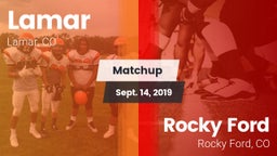 Matchup: Lamar  vs. Rocky Ford  2019