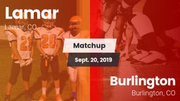 Matchup: Lamar  vs. Burlington  2019