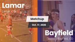Matchup: Lamar  vs. Bayfield  2020