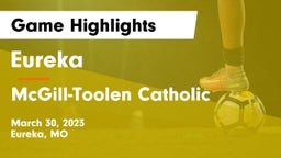 Eureka  vs McGill-Toolen Catholic Game Highlights - March 30, 2023