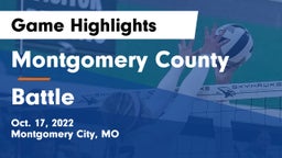 Montgomery County  vs Battle  Game Highlights - Oct. 17, 2022