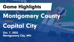 Montgomery County  vs Capital City   Game Highlights - Oct. 7, 2023