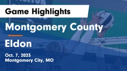 Montgomery County  vs Eldon  Game Highlights - Oct. 7, 2023