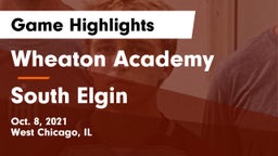Wheaton Academy  vs South Elgin  Game Highlights - Oct. 8, 2021