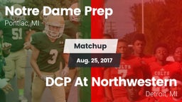 Matchup: Notre Dame Prep vs. DCP At Northwestern  2017