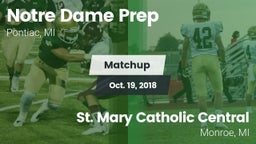 Matchup: Notre Dame Prep vs. St. Mary Catholic Central  2018