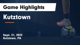 Kutztown  Game Highlights - Sept. 21, 2022