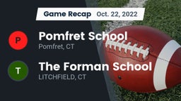 Recap: Pomfret School vs. The Forman School 2022