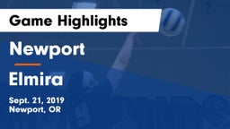 Newport  vs Elmira  Game Highlights - Sept. 21, 2019