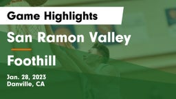 San Ramon Valley  vs Foothill  Game Highlights - Jan. 28, 2023