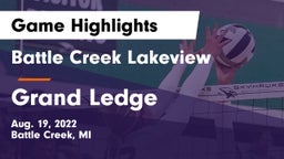 Battle Creek Lakeview  vs Grand Ledge  Game Highlights - Aug. 19, 2022