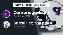 Recap: Cambridge-Isanti  vs. Sartell-St. Stephen  2017
