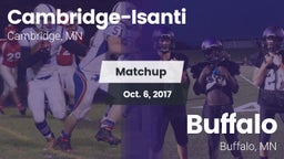 Matchup: Cambridge-Isanti vs. Buffalo  2017