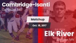 Matchup: Cambridge-Isanti vs. Elk River  2017