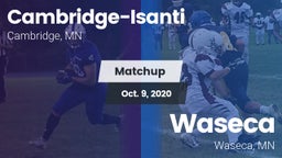 Matchup: Cambridge-Isanti vs. Waseca  2020