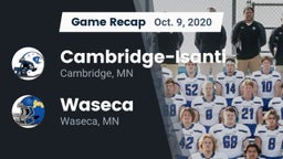 Recap: Cambridge-Isanti  vs. Waseca  2020