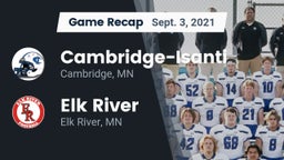 Recap: Cambridge-Isanti  vs. Elk River  2021