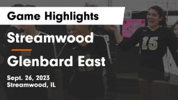 Streamwood  vs Glenbard East  Game Highlights - Sept. 26, 2023