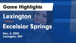 Lexington  vs Excelsior Springs  Game Highlights - Dec. 4, 2020