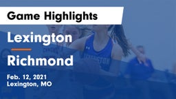 Lexington  vs Richmond  Game Highlights - Feb. 12, 2021