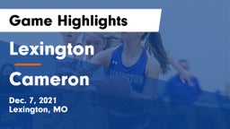 Lexington  vs Cameron  Game Highlights - Dec. 7, 2021