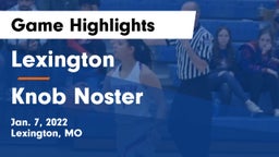 Lexington  vs Knob Noster  Game Highlights - Jan. 7, 2022