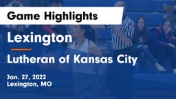 Lexington  vs Lutheran of Kansas City   Game Highlights - Jan. 27, 2022