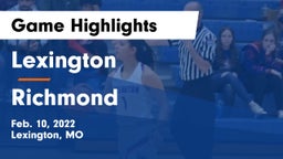 Lexington  vs Richmond  Game Highlights - Feb. 10, 2022