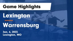 Lexington  vs Warrensburg  Game Highlights - Jan. 6, 2023