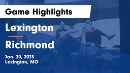 Lexington  vs Richmond  Game Highlights - Jan. 20, 2023