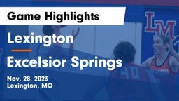 Lexington  vs Excelsior Springs  Game Highlights - Nov. 28, 2023