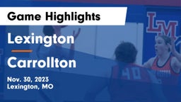 Lexington  vs Carrollton  Game Highlights - Nov. 30, 2023