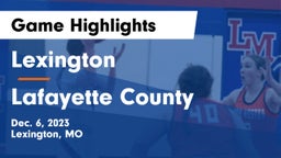 Lexington  vs Lafayette County  Game Highlights - Dec. 6, 2023