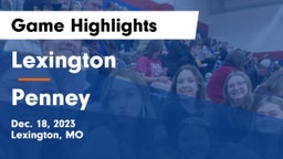 Lexington  vs Penney  Game Highlights - Dec. 18, 2023