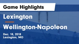 Lexington  vs Wellington-Napoleon Game Highlights - Dec. 18, 2018
