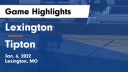 Lexington  vs Tipton  Game Highlights - Jan. 6, 2022
