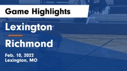 Lexington  vs Richmond  Game Highlights - Feb. 10, 2022