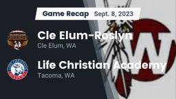 Recap: Cle Elum-Roslyn  vs. Life Christian Academy  2023