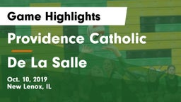 Providence Catholic  vs De La Salle  Game Highlights - Oct. 10, 2019