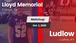 Matchup: Lloyd Memorial vs. Ludlow  2020