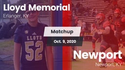 Matchup: Lloyd Memorial vs. Newport  2020