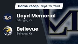 Recap: Lloyd Memorial  vs. Bellevue  2020