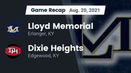 Recap: Lloyd Memorial  vs. Dixie Heights  2021
