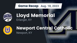 Recap: Lloyd Memorial  vs. Newport Central Catholic  2023