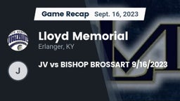 Recap: Lloyd Memorial  vs. JV vs BISHOP BROSSART 9/16/2023 2023