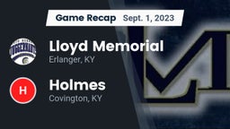 Recap: Lloyd Memorial  vs. Holmes  2023