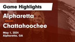 Alpharetta  vs Chattahoochee  Game Highlights - May 1, 2024