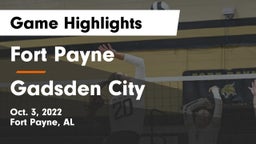 Fort Payne  vs Gadsden City  Game Highlights - Oct. 3, 2022