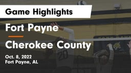 Fort Payne  vs Cherokee County  Game Highlights - Oct. 8, 2022